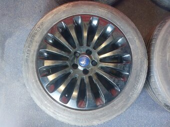 ALU disky Ford 5x108 R17 s letními pneu 215/55 R17 - 3