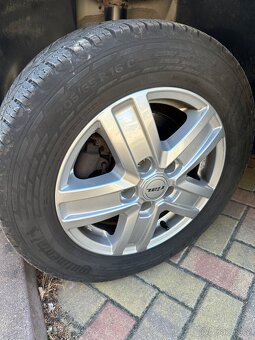 Alu 5x120 VW Transporter T5 R16 zimni pneu - 3