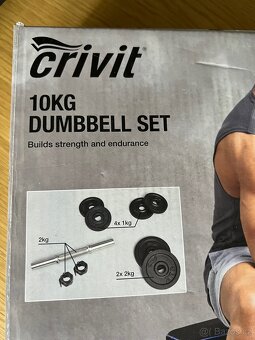 Jednoruční činka 10kg - 3