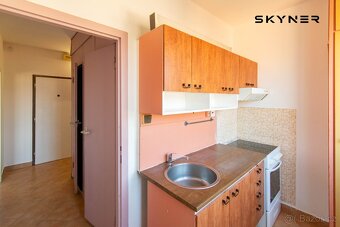 prodej bytu 1+1 34m2 + garáže 19 m2, Ústí nad Labem, Bukov, - 3