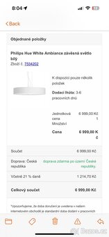 Philips Hue - zavesne svetlo bile - 3