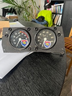 Tachometr a otáčkoměr Škoda 110R - 3