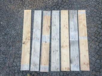 Levný dřevěný obklad Rozebrané palety 115 cm - 3