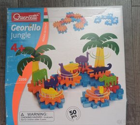 Převodová stavebnice Georello Jungle zn.Quercetti - 3