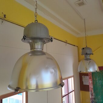 SLEVA - INDUSTRIÁLNÍ SVĚTLA - 4X, V.60CM, PRŮMER 48CM - 3