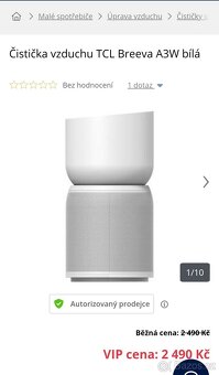 Čistička vzduchu TCL Breeva A3W - 3