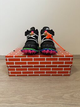 Off White x Nike Air Force 1 Mid Black - 3