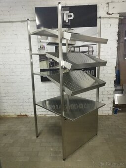 Nerezový gastro regál - 3
