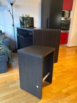 Barový jídelní stůl + židle - 3