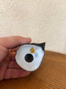 Černá porcelánová kočka - 3