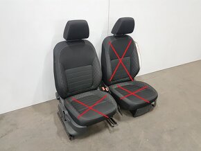 Přední sedadla Škoda Fabia III, LP poškozeno - 3