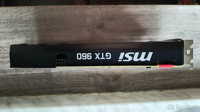 MSI NVIDIA GeForce® GTX 960 paměť 2048MB GDDR +22"monitor - 3