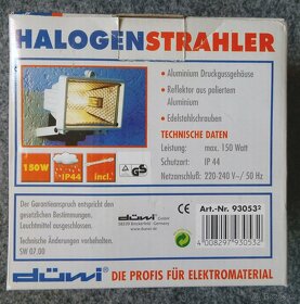 nový halogenový reflektor 150W - 3