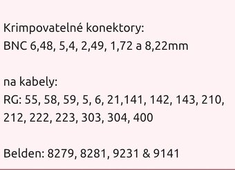 PROSKIT 6PK-230PA krimpovací kleště pro konektory BNC - 3