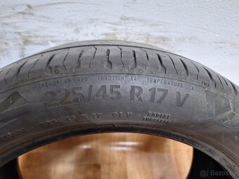 Letní pneu 225/45/17 2xContinental, 2xDunlop - 3