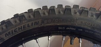 Prodám sadu Michelin Tracker 140/80 18 + 90/90 21 - 3