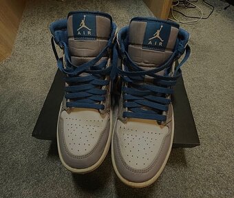 Air Jordan 1 Mid True Blue – vel. 42 - 3