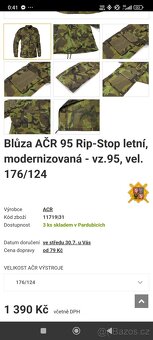 sada airsoft vybavení + originál AČR kousky - 3