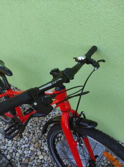 Značkové dětské kolo Apache Tuari 24" (červená) - 3