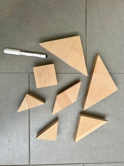 Dřevěný hlavolam TOP - 3