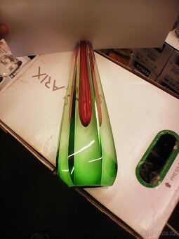 Váza EXBOR - kapka, výška 25,3 cm. - návrh Pavel Hlava - 3