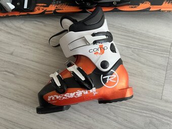 Dětské lyže Rossignol 100 cm + lyžaky 20,5 - 3