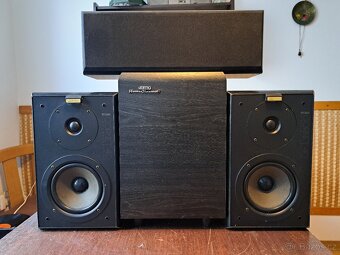 2x regálovka + centr + subwoofer JAMO - 3