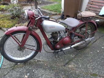 JAWA VILLIERS r.v.1934 bez dokladů dlouhá léta na půdě - 3