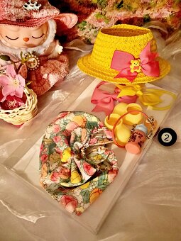 2, 3 🎀Oblečky-klobouk pro LABUBU,LAFUFU ,MONČIČÁK - 3