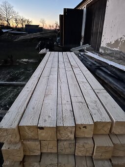 Smrkové suché trámy - 3