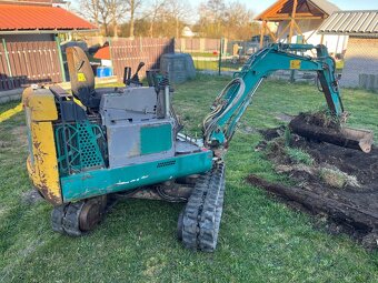 Minibagr Takeuchi TB 015 - 3