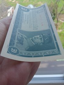 Vzácná bankovka 50 korun 1948 UNC NEPERFEROVANÁ - 3