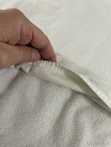 Nepropustná podložka, chránič matrace s PUR 90x200cm zátěrem - 3