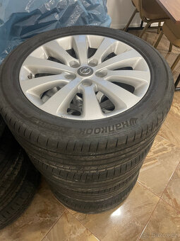 ALU kola na Opel Zafira 5x115 + celor. pneu v ceně - 3