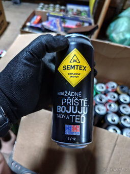 Plechovky od Energy Drinků Semtex - 1 - 3