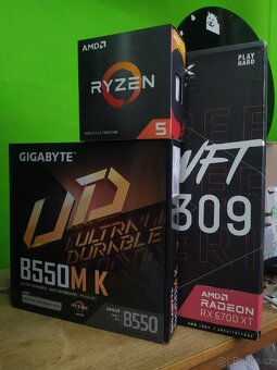 Herní PC - Ryzen 5 5600X|RX 6700 XT|16GB RAM|1TB|WIN - 3