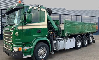 Scania G 490 - 8x4 – Valník/Sklápěč + HR-HIAB 24tnm – EURO 6 - 3