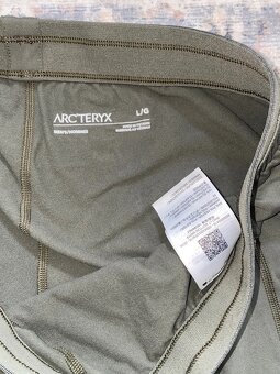 Arcteryx outdoor nové termo legíny base vel L khaki - 3