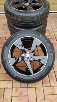 ALU kola ŠKODA 5x100 R17 NOVÁ letní sada KAMIQ pneu MICHELIN - 3