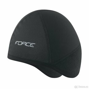 Čepice pod přilbu FORCE zimní černá S-M - 3