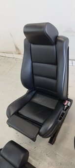 Bmw e34 M5 TOURING kozene predne + zadne sedacky - 3