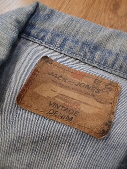 Pánská džínová bunda Jack & Jones vel. M - 3