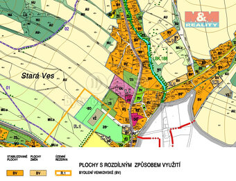 Prodej pozemku k bydlení, 987 m², Stará Ves - 3