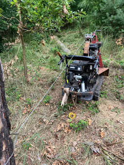 Rezervace do 3.8.Naviják na malotraktor, dumper, železný kůň - 3