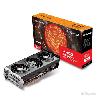 Prodám Sapphire NITRO+ AMD Radeon RX 7800 XT 16GB - 3
