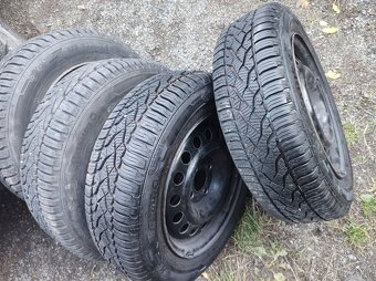 175/65 R14 ZIMNÍ PNEU 8mm + DISKY 4X100 RENAULT - 3