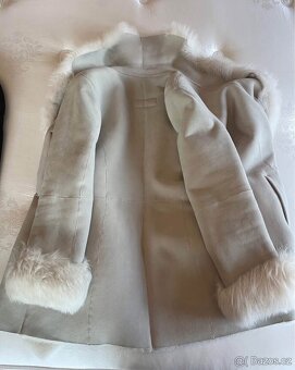 Luxusní kožešinový kabát-kožich - 3