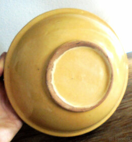 Miska keramická retro zdobená - 3