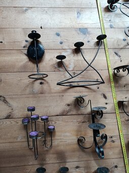 13 ks svícnů - svícínků - 3