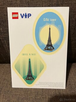 VIP Postcard/Pohlednice Eiffel tower + stickers - 3